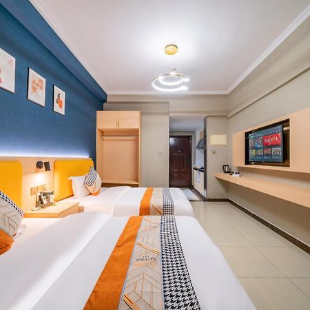 Pazhou Angda International Aparthotel Canton Fair Branch Ngoại thất bức ảnh