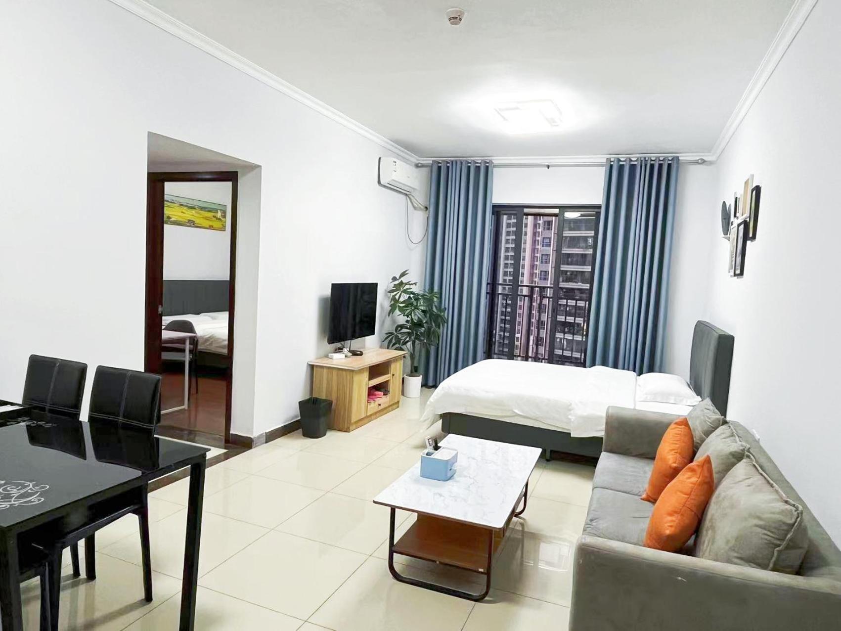 Pazhou Angda International Aparthotel Canton Fair Branch Ngoại thất bức ảnh