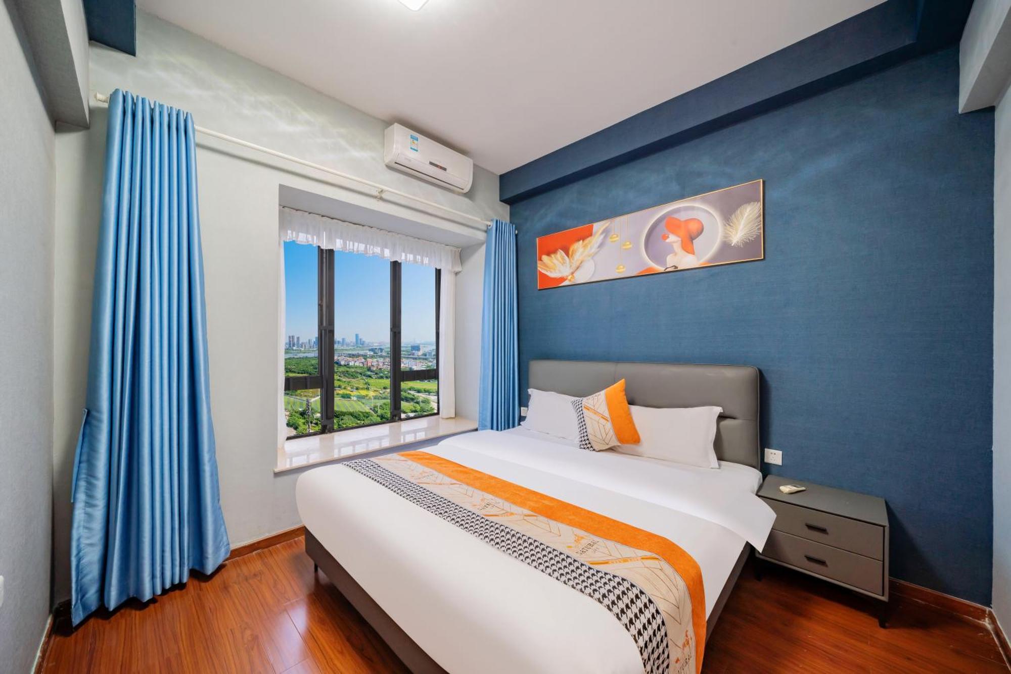 Pazhou Angda International Aparthotel Canton Fair Branch Ngoại thất bức ảnh