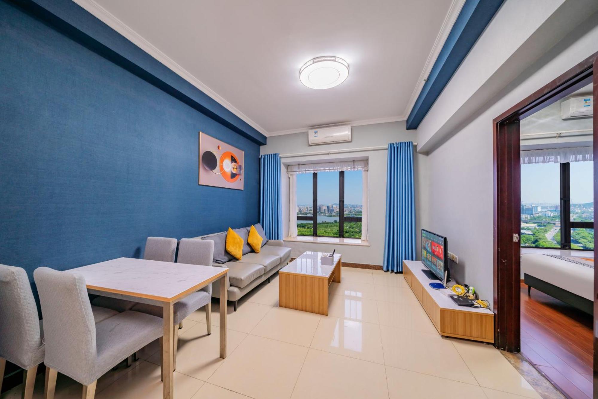 Pazhou Angda International Aparthotel Canton Fair Branch Ngoại thất bức ảnh
