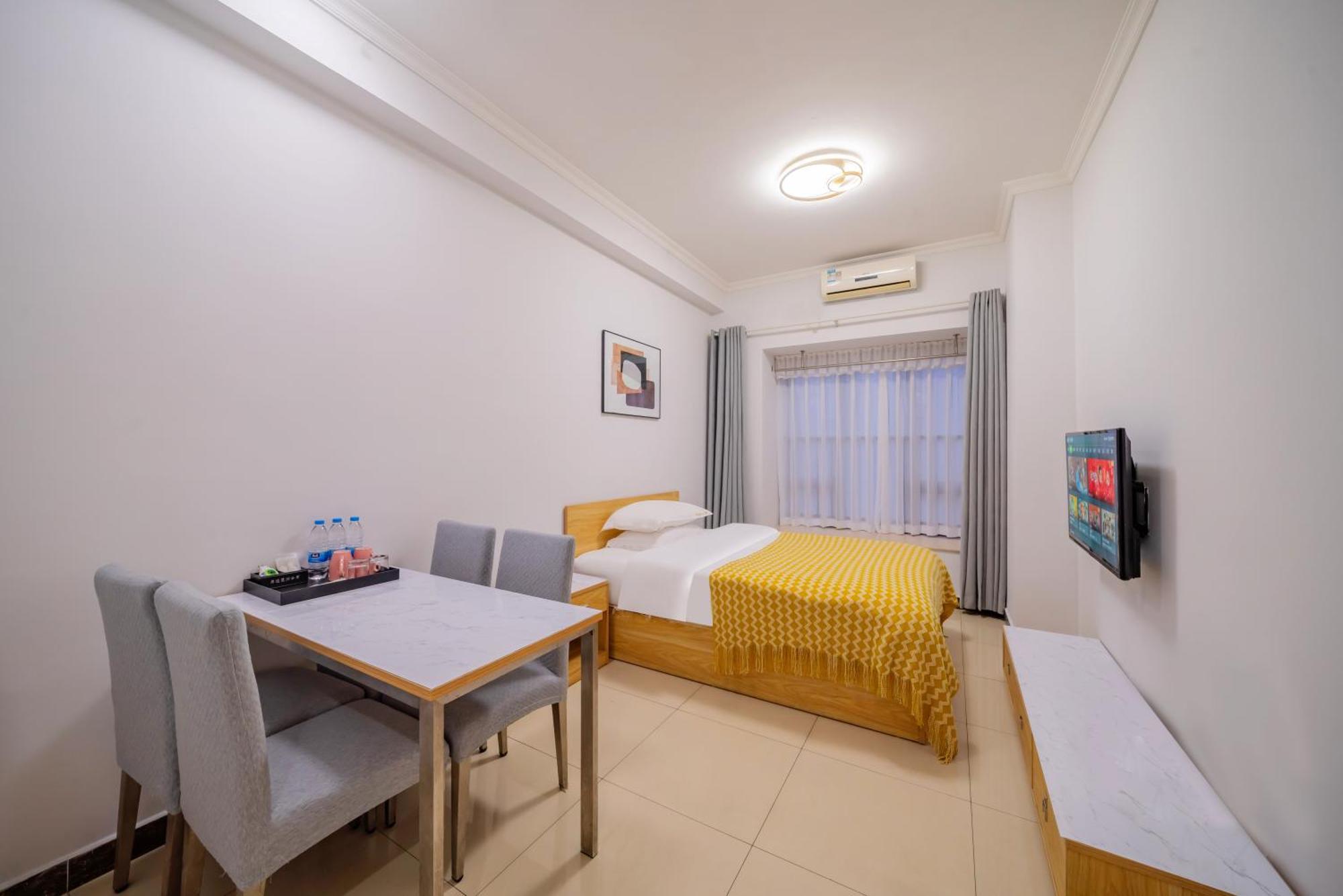 Pazhou Angda International Aparthotel Canton Fair Branch Ngoại thất bức ảnh