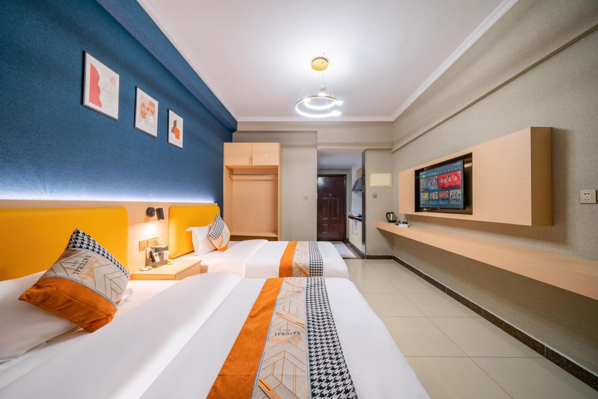 Pazhou Angda International Aparthotel Canton Fair Branch Ngoại thất bức ảnh