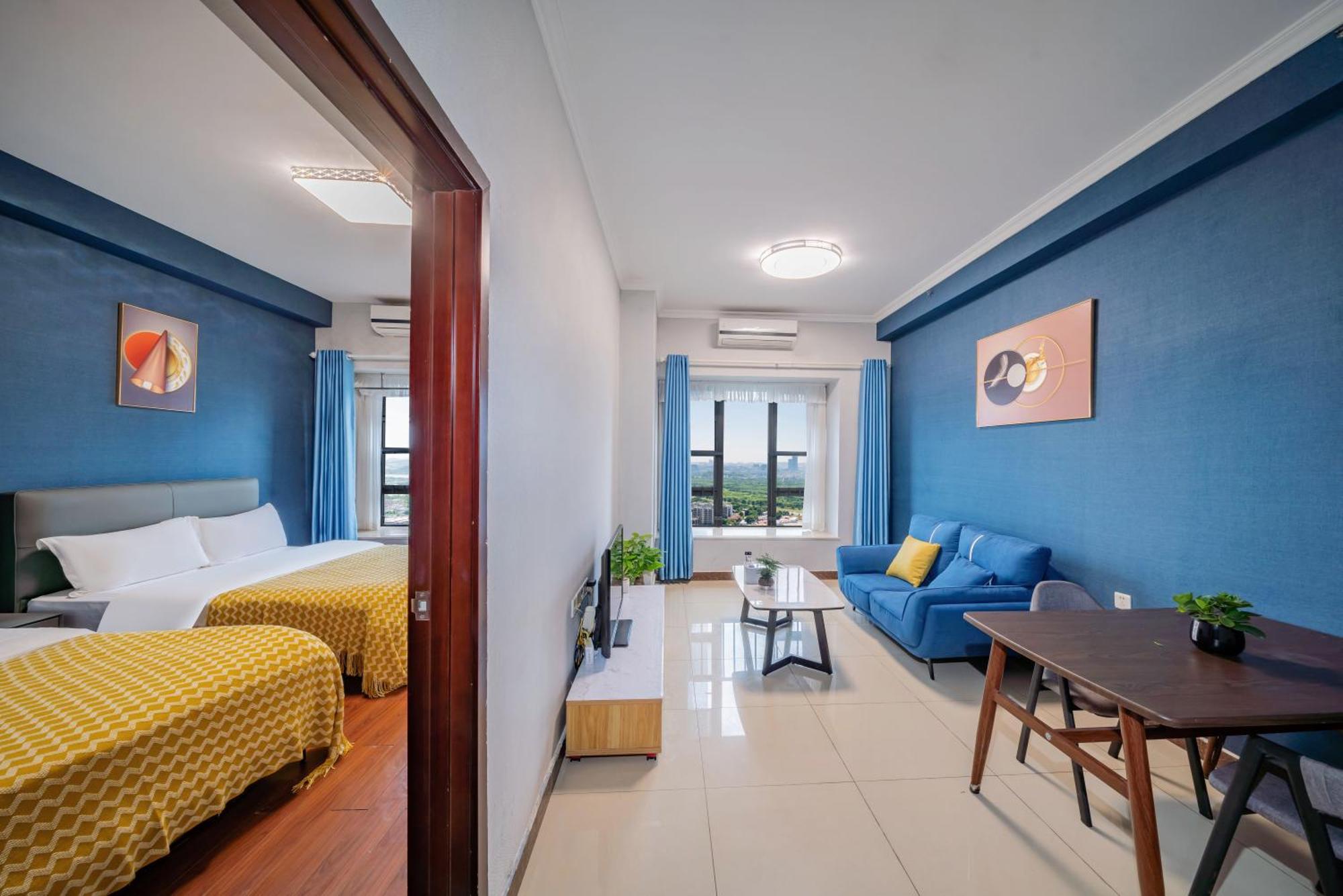 Pazhou Angda International Aparthotel Canton Fair Branch Ngoại thất bức ảnh