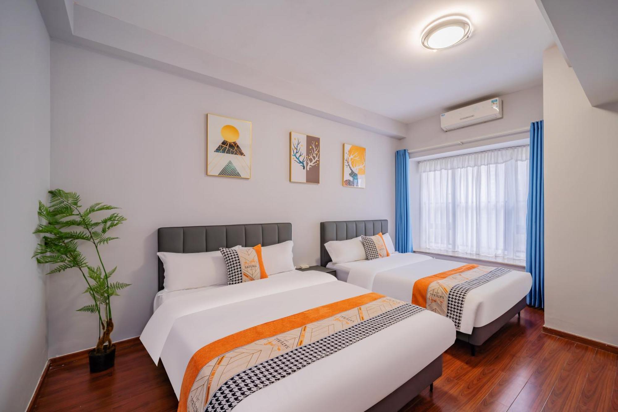 Pazhou Angda International Aparthotel Canton Fair Branch Ngoại thất bức ảnh