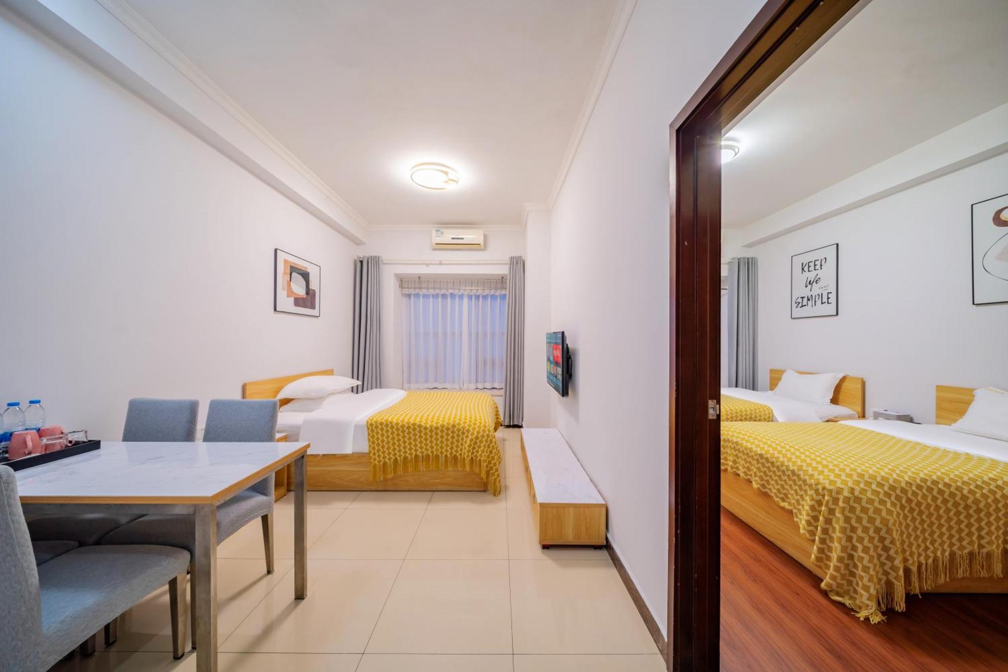 Pazhou Angda International Aparthotel Canton Fair Branch Ngoại thất bức ảnh