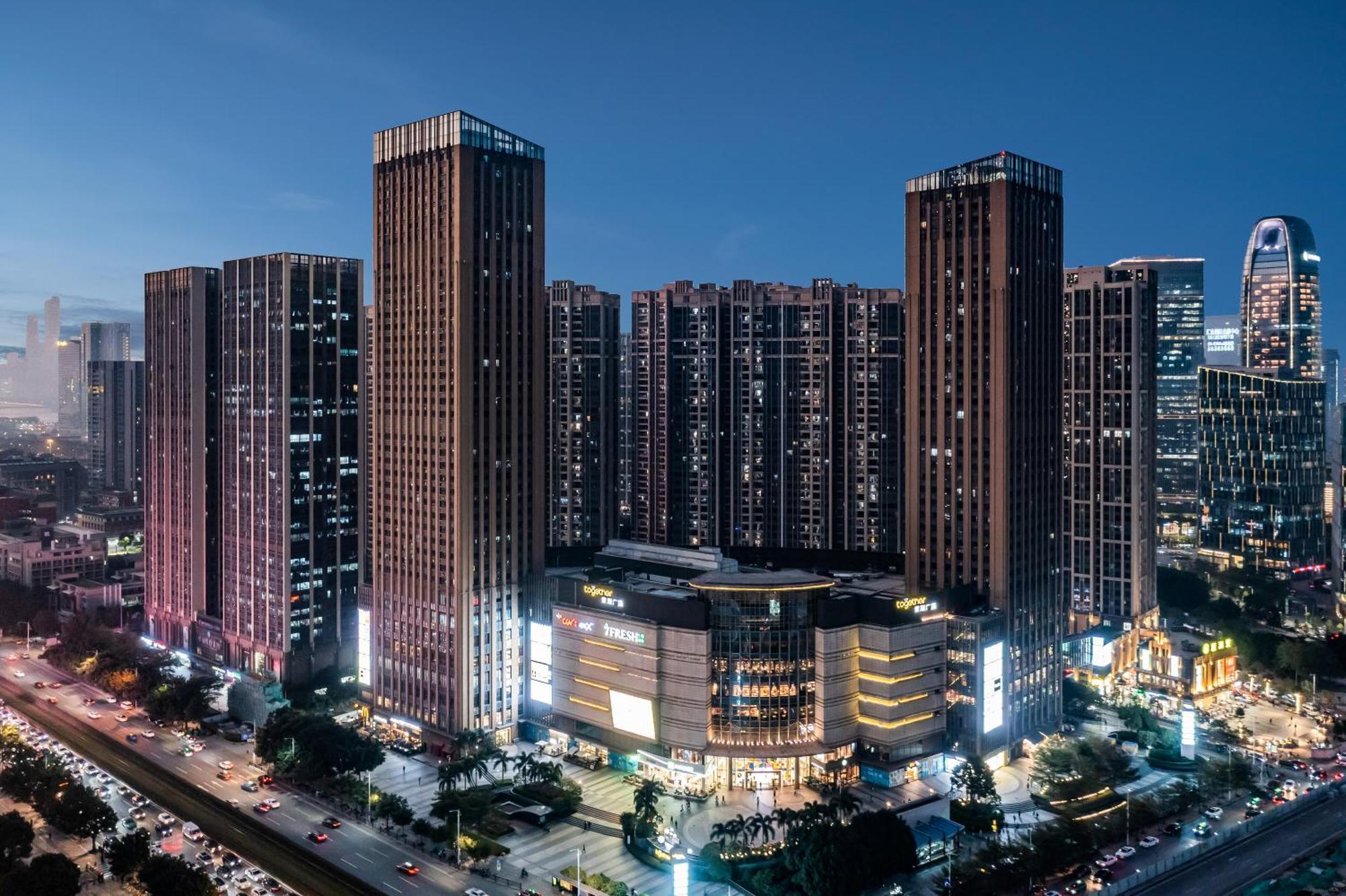 Pazhou Angda International Aparthotel Canton Fair Branch Ngoại thất bức ảnh