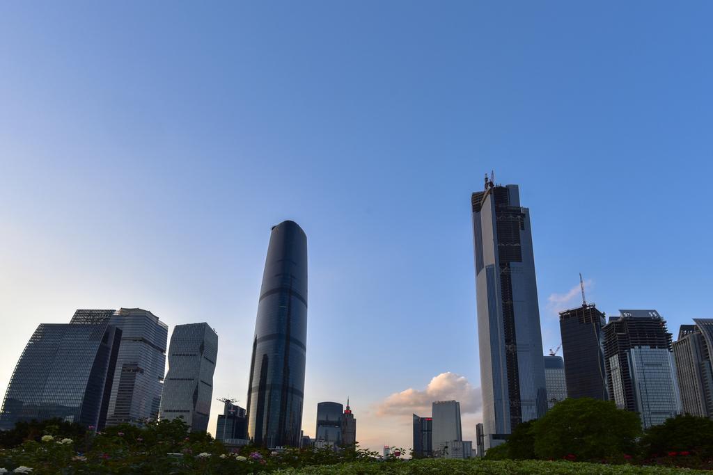 Pazhou Angda International Aparthotel Canton Fair Branch Ngoại thất bức ảnh