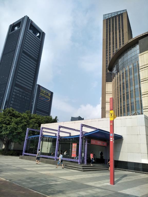 Pazhou Angda International Aparthotel Canton Fair Branch Ngoại thất bức ảnh