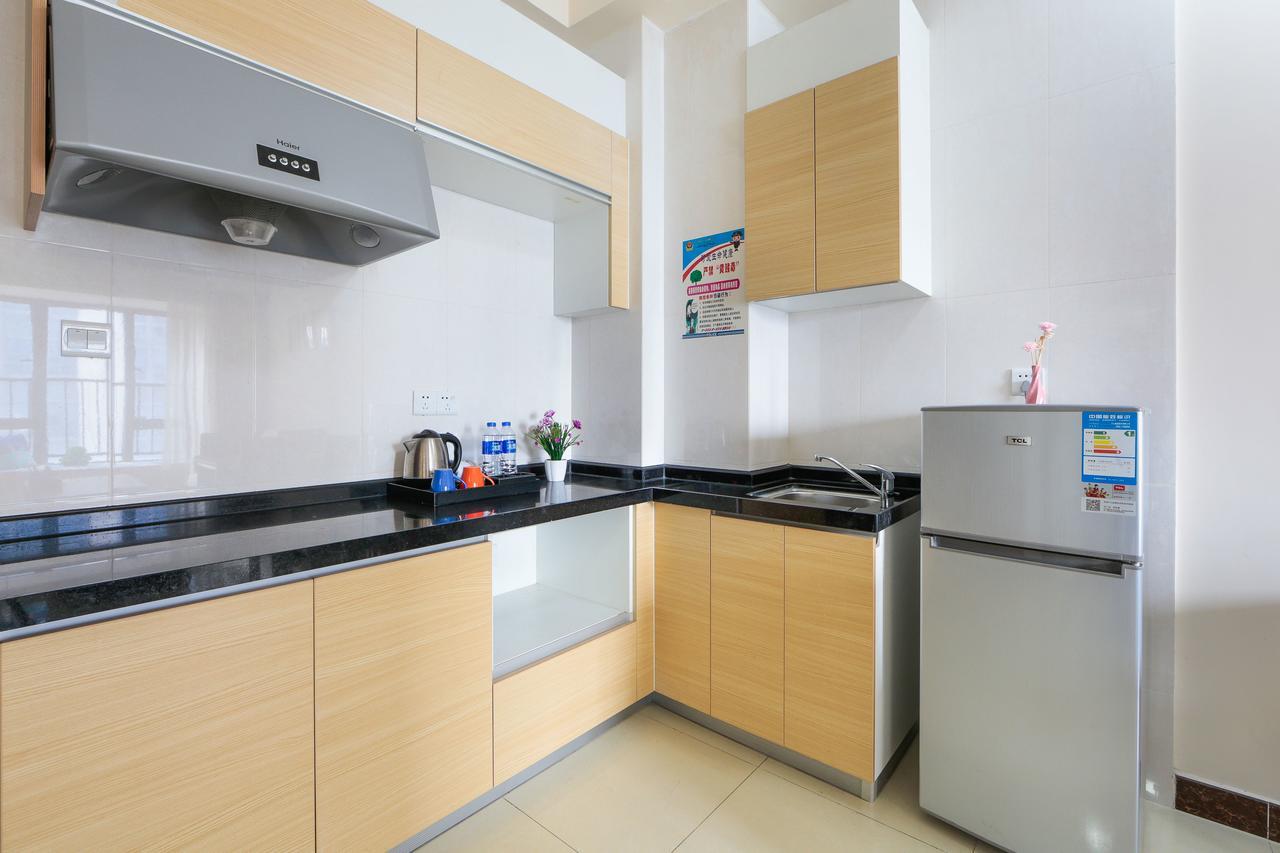 Pazhou Angda International Aparthotel Canton Fair Branch Ngoại thất bức ảnh